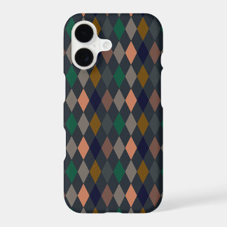Dark Earth Woodlands Harlequin Diamonds