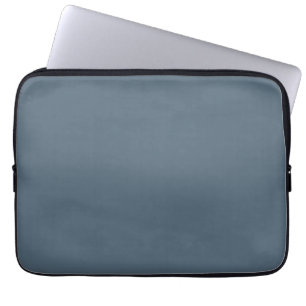 Dark Electric Blue Solid Colour Laptop Sleeve