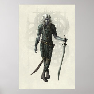 DARK ELF by Kerem Beyit Poster