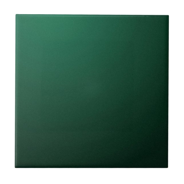 DARK EMERALD (a dark green design with fade) ~ Tile (Front)