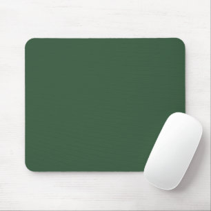 Dark Emerald Green Solid Colour Mouse Mat