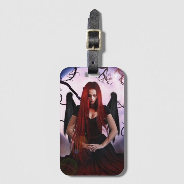 Dark Enchantress Luggage Tag (Front Vertical)