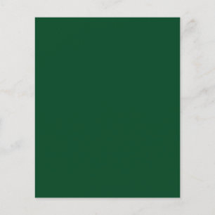 Dark Evergreen Green Flyer