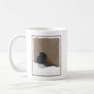 Dark-Eyed Junco Painting - Original Bird Art Coffee Mug
