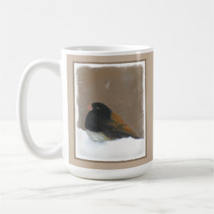 Dark-Eyed Junco Painting - Original Bird Art Coffee Mug