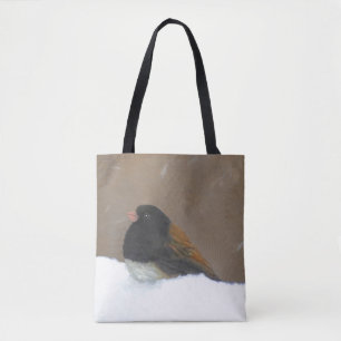 Dark-Eyed Junco Painting - Original Bird Art Tote Bag