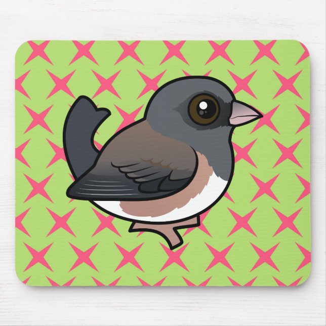 Dark-eyed Junco (pink-sided) Mouse Mat (Front)