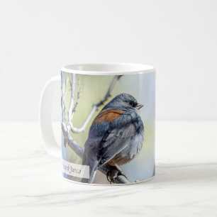Dark-eyed Junco Psalm 62:5 Coffee Mug