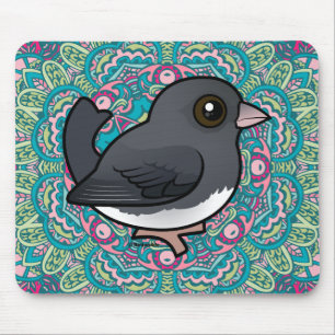 Dark-eyed Junco (slate-coloured) Mouse Mat