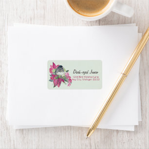 Dark Eyed Junco Watercolor Return Address Label