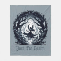 Dark Fae in magical forest