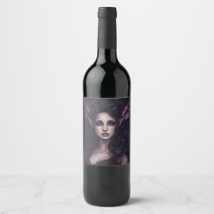 Dark Fae Wine Label