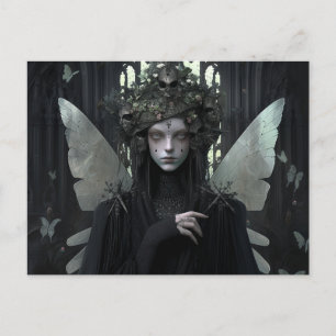 Dark Fairy Fantasy Art Postcard