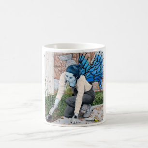 Dark Fairy Garden Fantasy Art Coffee Mug
