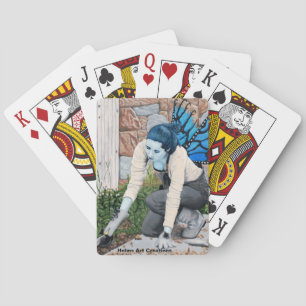 Dark Fairy Garden Fantasy Art Playing Cards