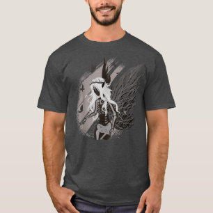 Dark Fairy Skeleton Fairycore Faecore Fairywave Go T-Shirt