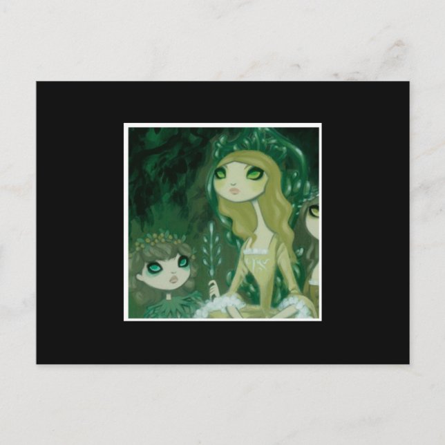 Dark Fairy Tale Character 15 Postcard (Front)