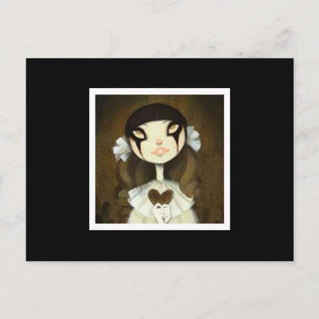 Dark Fairy Tale Character 1 Postcard (Front)