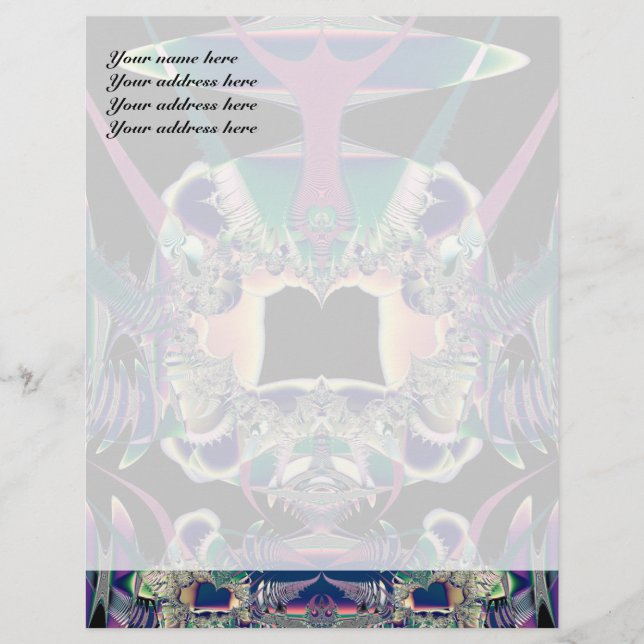 Dark Fantasy Customized Letterhead (Front)