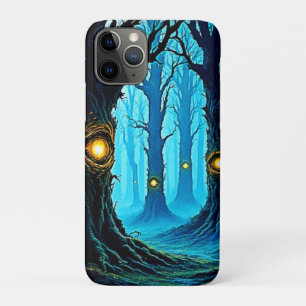 Dark Fantasy Eyeball Forest Design iPhone 11 Pro Case