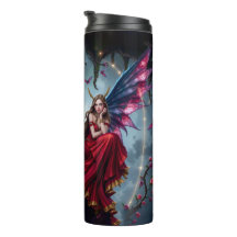 Dark Fantasy Fairy Queen with Butterfly Wings