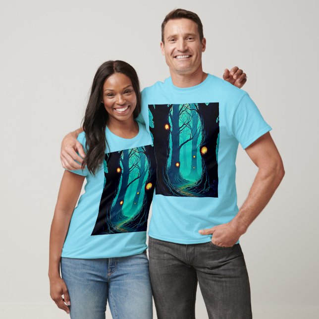 Dark Fantasy Forest Mystery T-Shirt (Unisex)