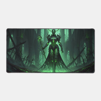 Dark Fantasy Forest Witch Desk Mat
