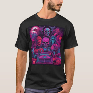 Dark Fantasy Surrealism Meets Horror Movies Books T-Shirt