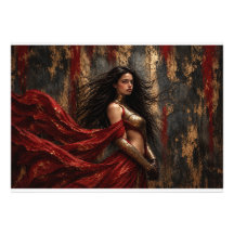 Dark Fantasy Warrior Woman