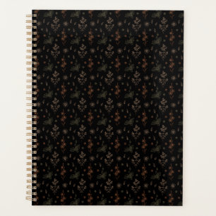 Dark Florals Planner