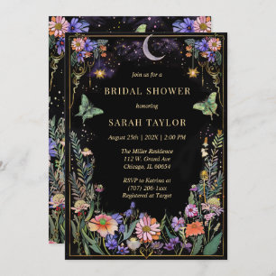 Dark Forest Bridal Shower Invitation