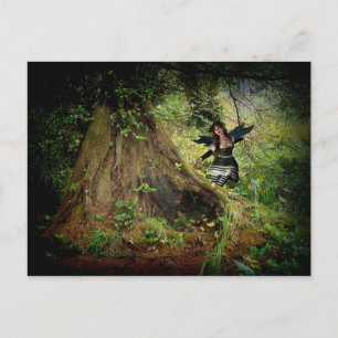 Dark Forest Fey Postcard