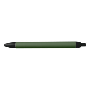 Dark Forest Green Black Ink Pen