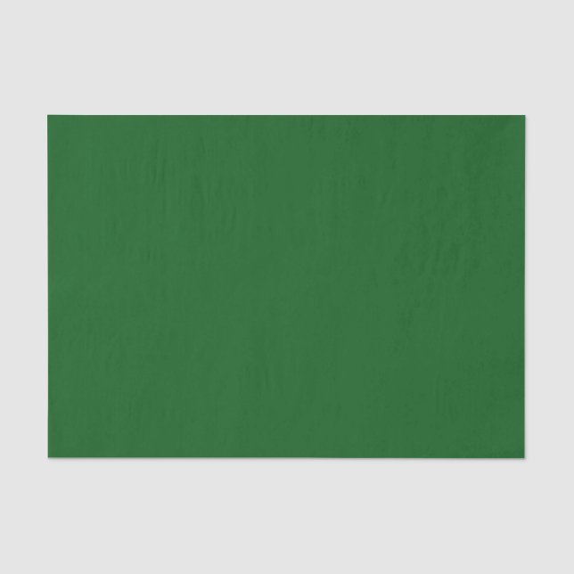 Dark Forest Green Tissue Paper (Front)