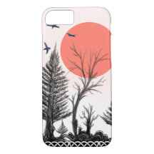 dark forest iphone case
