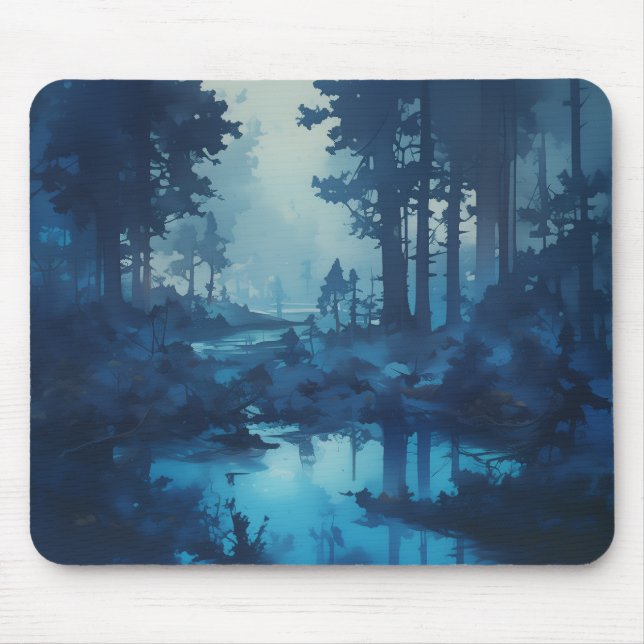 Dark Forest Mouse Mat (Front)