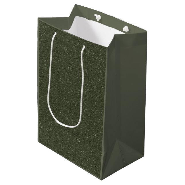Dark Forest Sparkle Gift Bag – Medium Luxe Edition (Front Angled)
