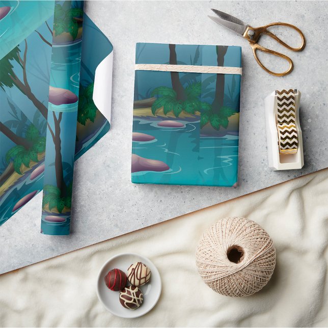 Dark Forest Wrapping Paper (Creator Uploaded)