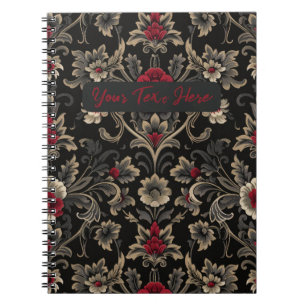 Dark Garden Personalised Notebook