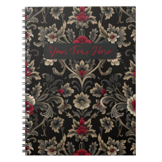 Dark Garden Personalised Notebook