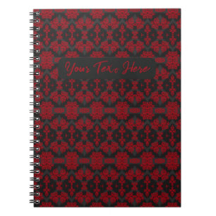 Dark Garden Personalised Notebook