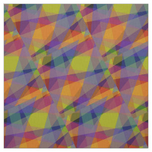Dark Geometric - Pima Cotton Fabric
