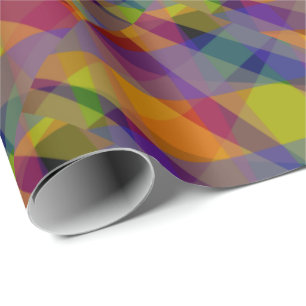 Dark Geometric - Wrapping Paper