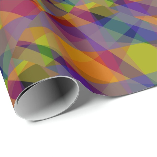 Dark Geometric - Wrapping Paper (Roll Corner)