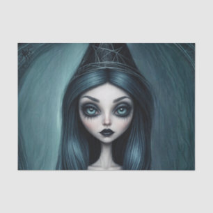 Dark Goddess Witch Decoupage Paper