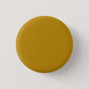 Dark Goldenrod Solid Color 3 Cm Round Badge
