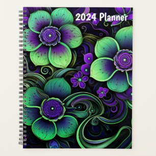 Dark Gothic 2024 Customisable Planner