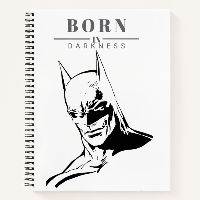 Dark Gothic Cat Warrior Art Notebook (Front)