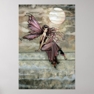 Dark Gothic Fairy Fantasy Poster Print