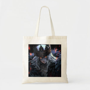 Dark Gothic Fantasy Anime Tote Bag